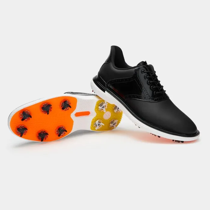 GFORE Golf Shoes Men GALLIVAN2R GLOCK SADDLE GOLF SHOE Onyx