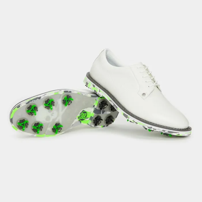 GFORE Golf Shoes Men GALLIVANTER GLOCK PEBBLE LEATHER CAMO SOLE GOLF SHOE Snowgecko