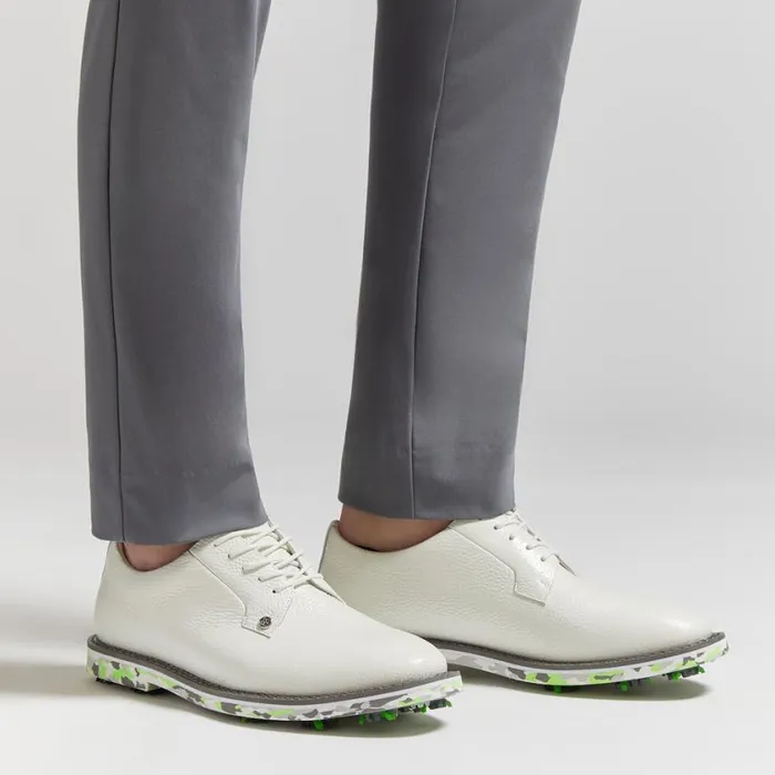 GFORE Golf Shoes Men GALLIVANTER GLOCK PEBBLE LEATHER CAMO SOLE GOLF SHOE Snowgecko