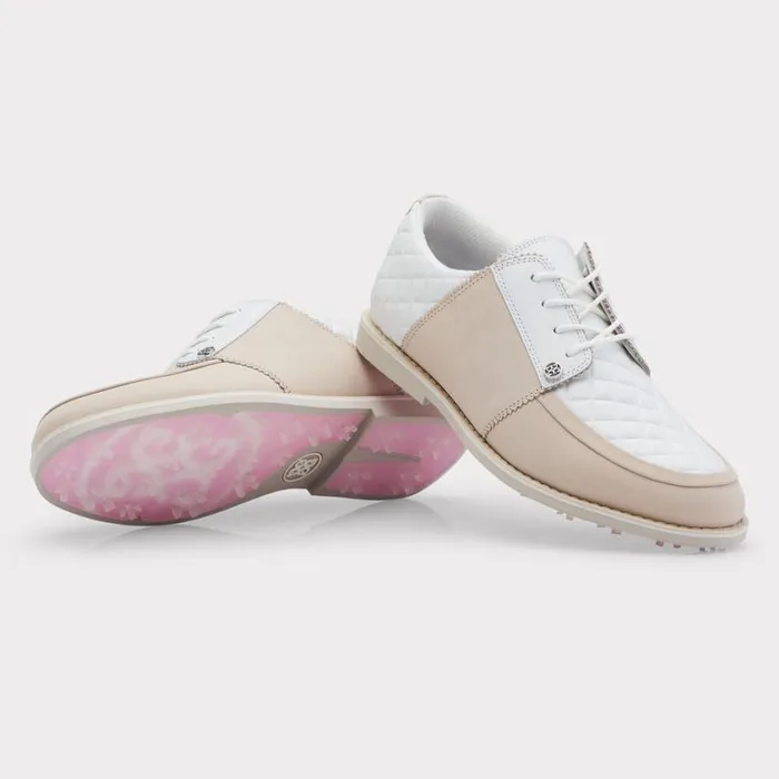 GFORE Golf Shoes Women QUILTED GALLIVANTER GOLF SHOE Snowstone GFORE Golf Shoes Women QUILTED GALLIVANTER GOLF SHOE Snowstone