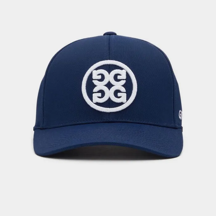 GFORE Hats MenWomen CIRCLE G039S STRETCH TWILL SNAPBACK HAT Twilight