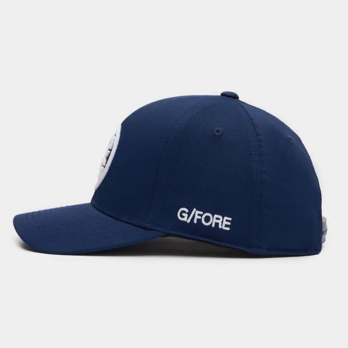 GFORE Hats MenWomen CIRCLE G039S STRETCH TWILL SNAPBACK HAT Twilight