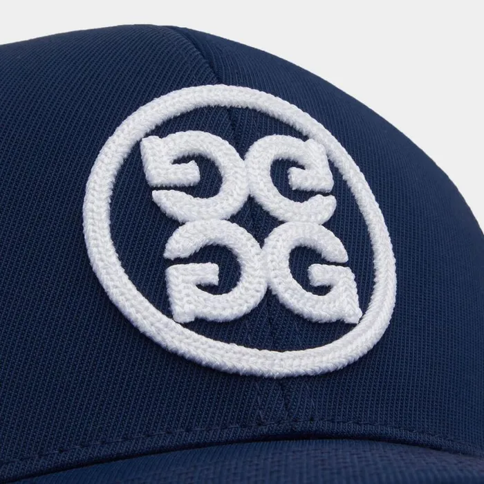 GFORE Hats MenWomen CIRCLE G039S STRETCH TWILL SNAPBACK HAT Twilight