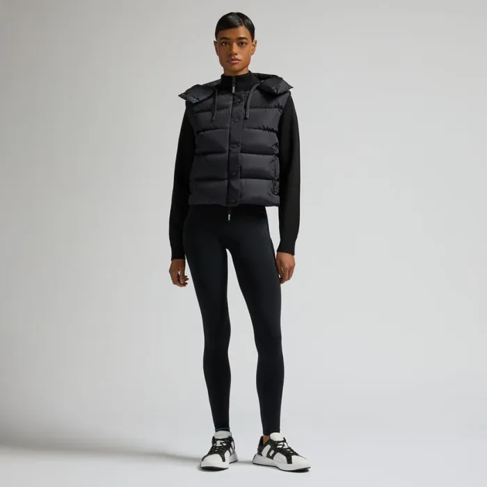 GFORE Outerwear Women DOWN FILLED HYBRID QUILTED OPS JACKET Onyx