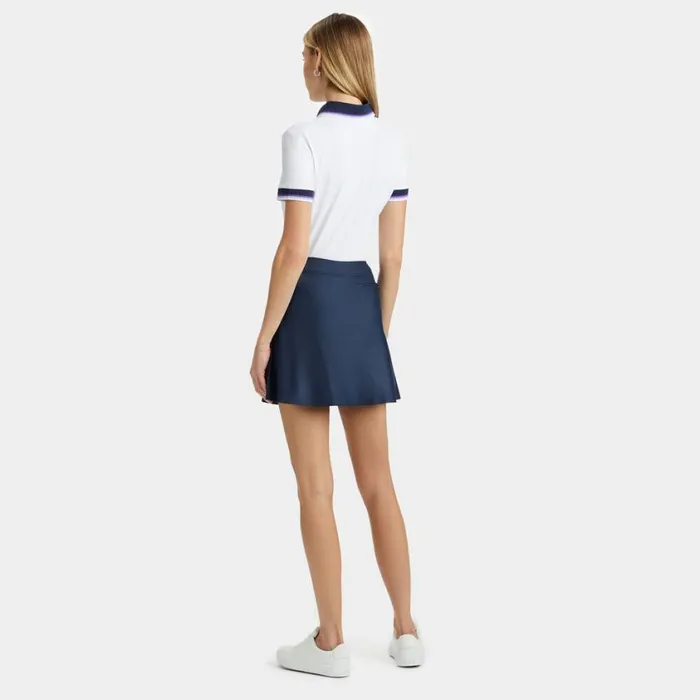 GFORE Polos and Shirts Women CONTRAST SILKY TECH NYLON POLO Snow GFORE Polos and Shirts Women CONTRAST SILKY TECH NYLON POLO Snow