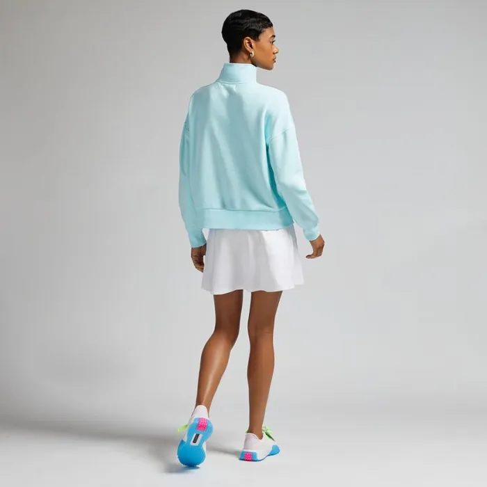 GFORE Pullovers Women PRAY FOR BIRDIES FRENCH TERRY QUARTER ZIP BOXY PULLOVER Daybreak GFORE Pullovers Women PRAY FOR BIRDIES FRENCH TERRY QUARTER ZIP BOXY PULLOVER Daybreak