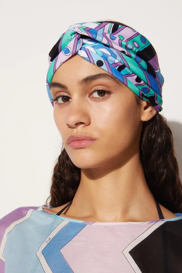 Hats And Hair Accessories Women PUCCI VivaraPrint Headband
