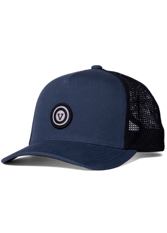 Hats Men Trip Out Eco Trucker Hat Dark Naval Vissla