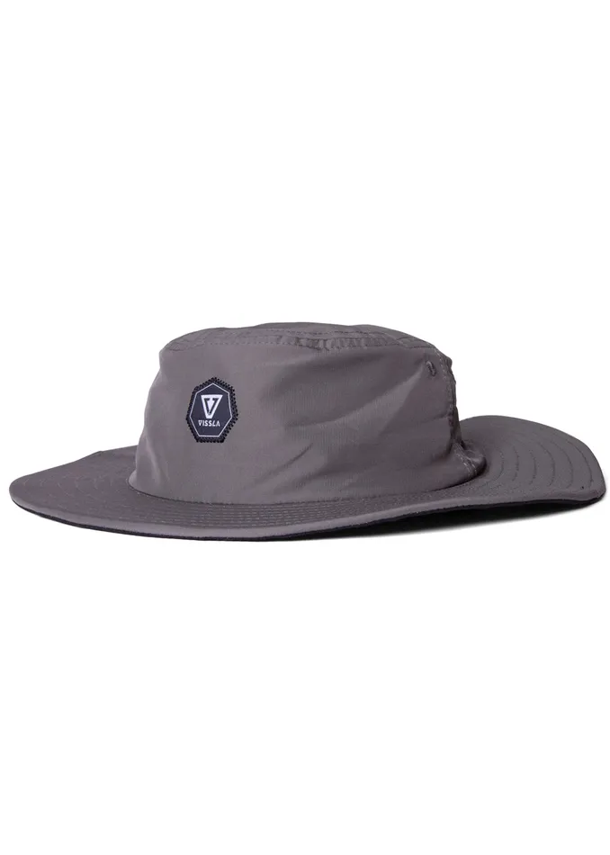 Hats Vissla Men Stoke8217M Eco Bucket Hat STL 8211 Steel