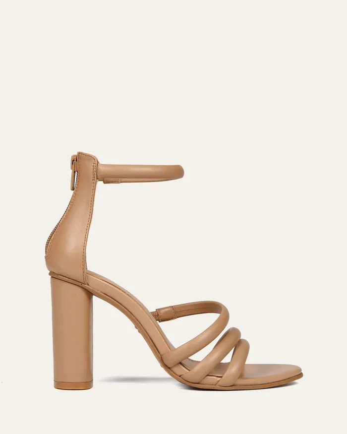 HIGH SANDALS Women jomercer Pippin high heel sandals beige leather