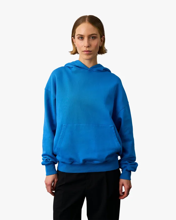 Hoodies Women Organic Oversized Hood 8211 Pine Green Colorfulstandard