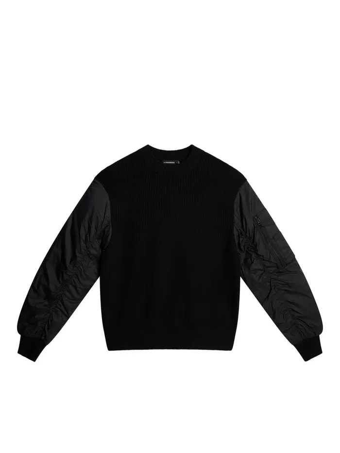 JLindeberg Bow Bomber Knit Hybrid Men Knitwear