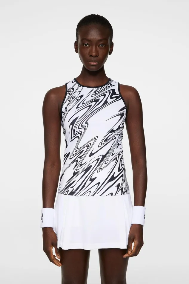 JLindeberg Delia Printed Tank Top Women Tanks