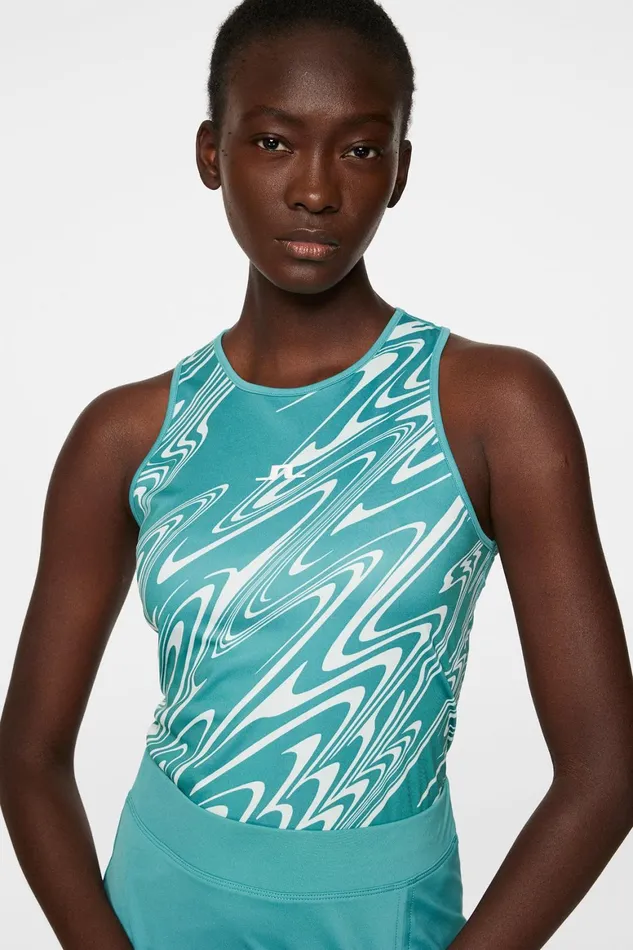 JLindeberg Delia Printed Tank Top Women Tanks