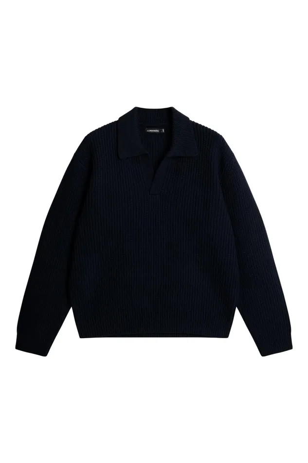 JLindeberg Jethro Heavy Polo Knit Men Knitwear