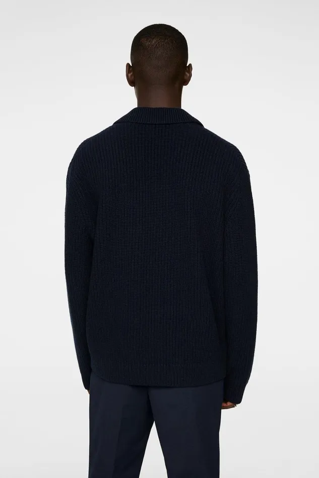 JLindeberg Jethro Heavy Polo Knit Men Knitwear