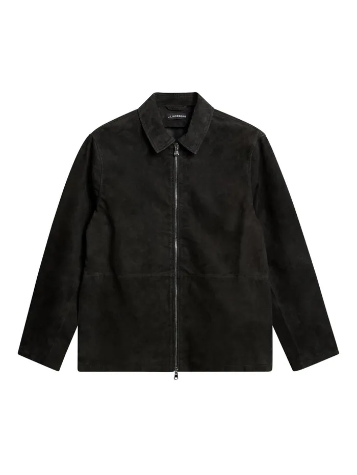 JLindeberg Jonah Wr Suede Overshirt Men Overshirts