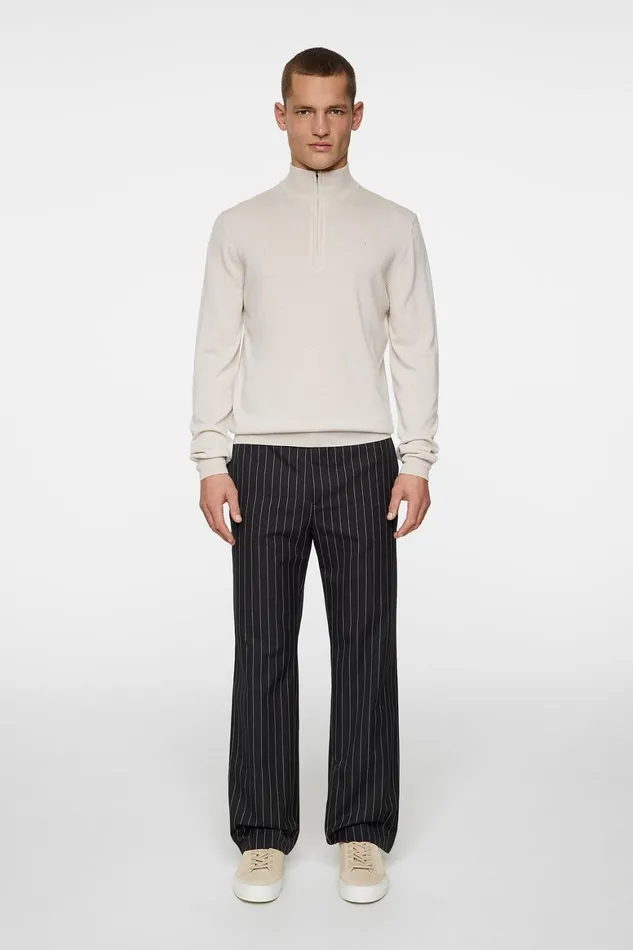 JLindeberg Kiyan Merino Quarter Zip Men Knitwear