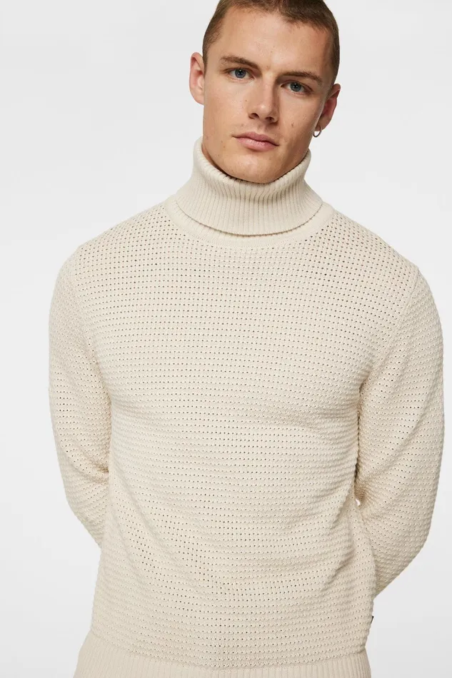JLindeberg Olivero Turtleneck Sweater Men Knitwear