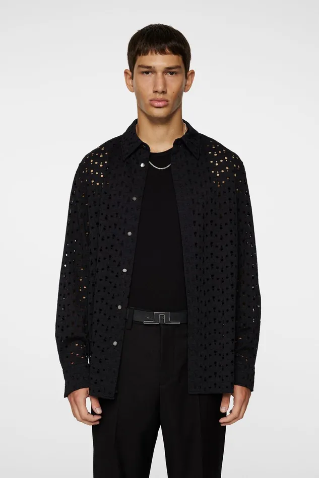 JLindeberg Reg Lace Shirt Men Shirts