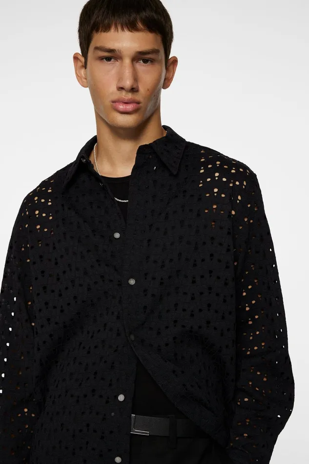 JLindeberg Reg Lace Shirt Men Shirts