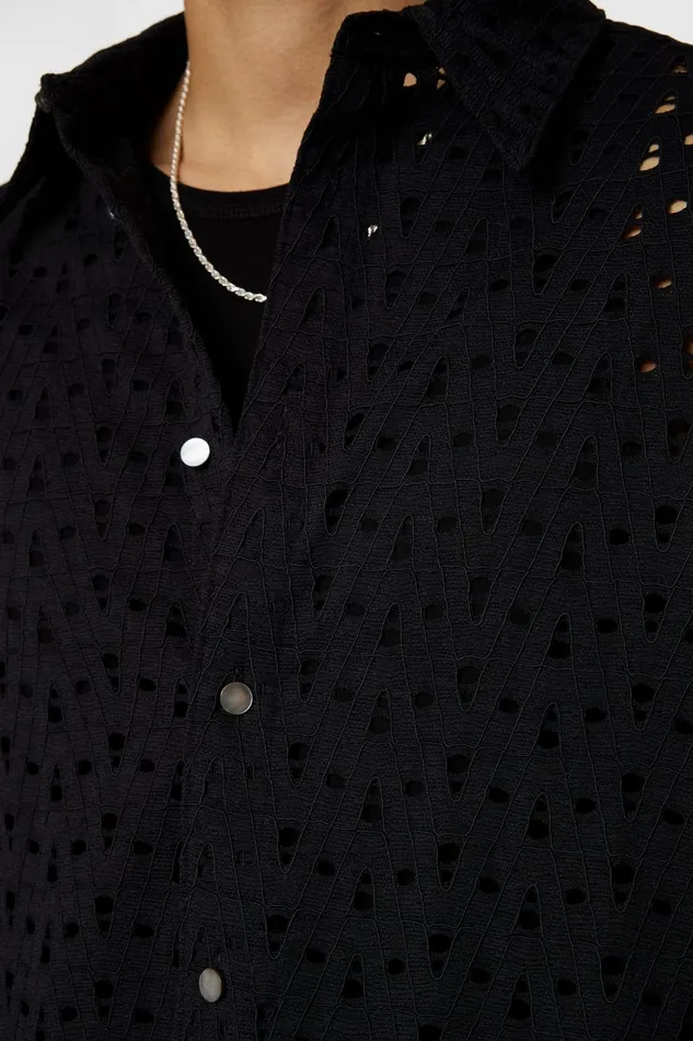 JLindeberg Reg Lace Shirt Men Shirts