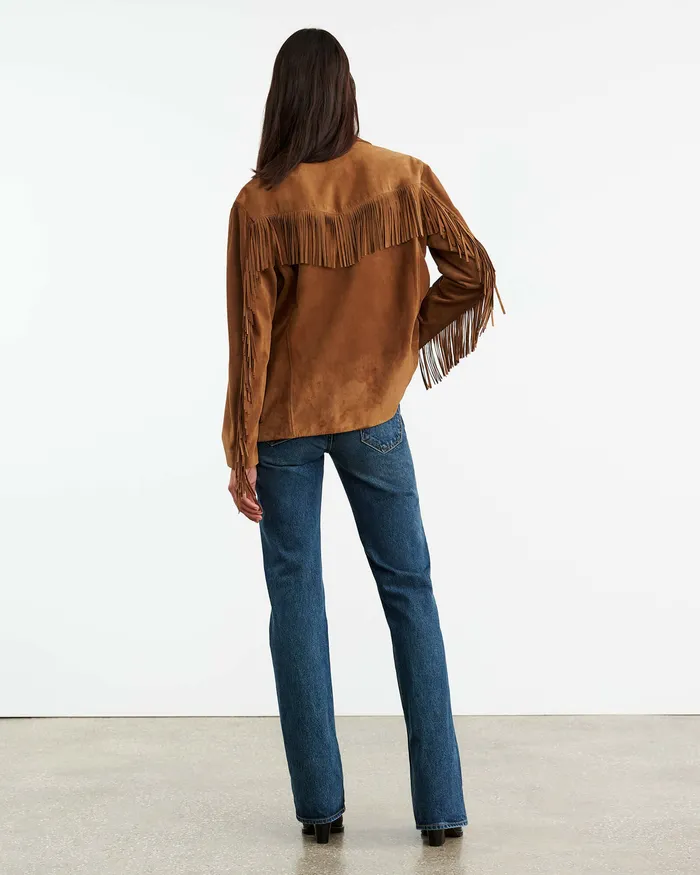 Jackets and Blazers Women MAELLE SUEDE JACKET Martora Nili Lotan