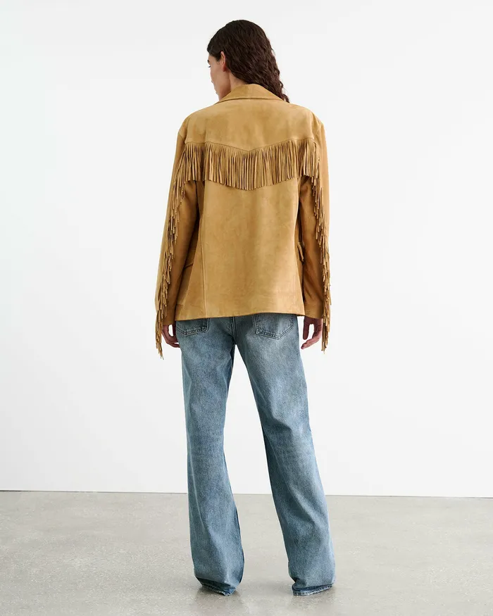 Jackets and Blazers Women MAELLE SUEDE JACKET Martora Nili Lotan