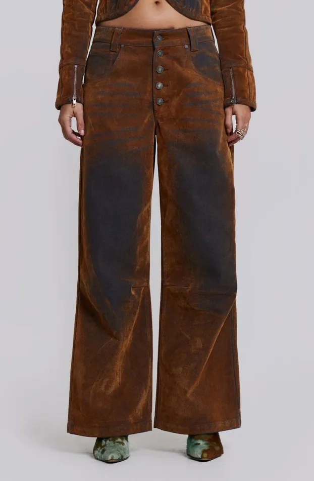 Jeans Women Jaded London Zebe Velvet Touch Jeans