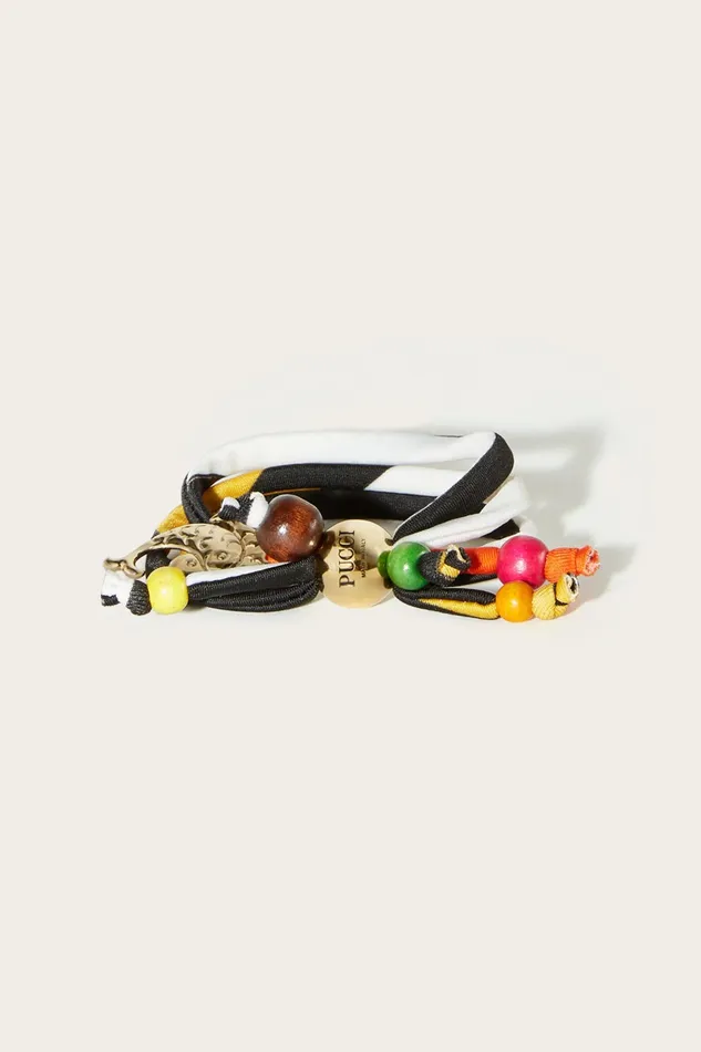 Jewellery Women PUCCI MarmoPrint Beaded Bracelet