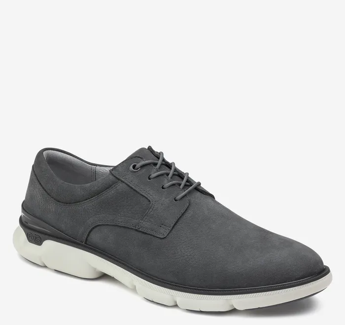 Johnston and Murphy LaceUps Men XC4 Tanner Plain Toe Dark Gray Nubuck