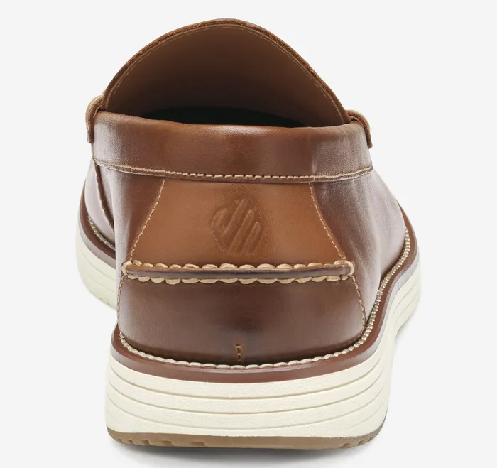 Johnston and Murphy SlipOns and Loafers Men Upton Penny Loafer Tan Full Grain