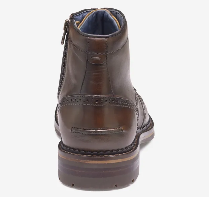 Johnston and Murphy XC Flex Connelly Wingtip Boot Tan Full Grain Men Boots