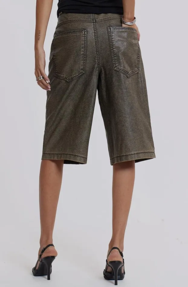Jorts Women Jaded London Brecken PU Jorts