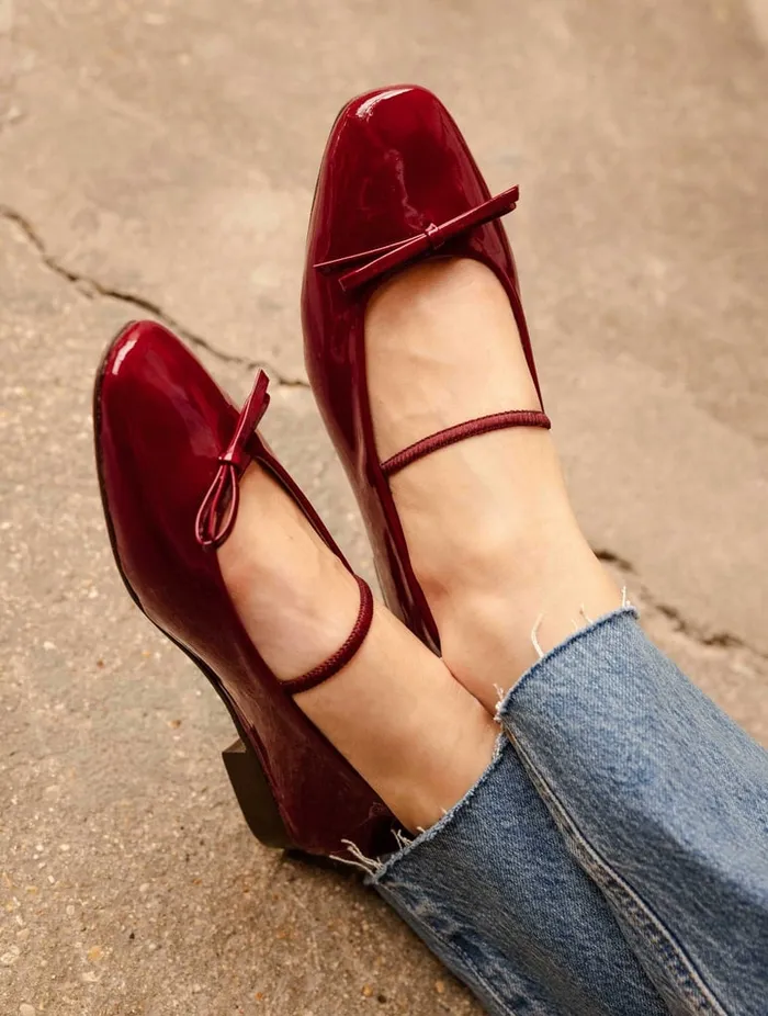 Kaa Ruby Women Bobbies Ballet Flats