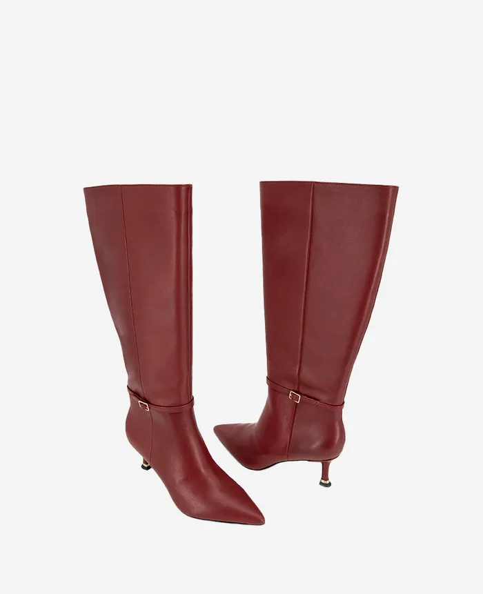 Kenneth Cole Boots and Booties Women Utah Leather Boot Red Kenneth Cole Boots and Booties Women Utah Leather Boot Red