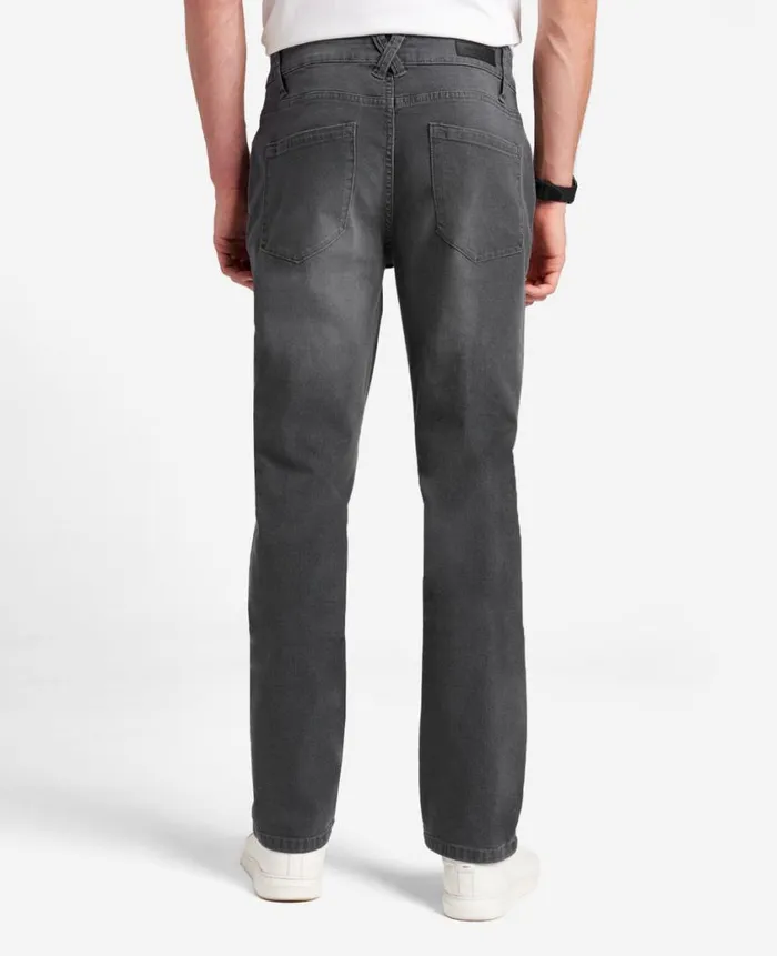 Kenneth Cole Denim Men AthleticFit Recycled Stretch Denim Jeans Grey