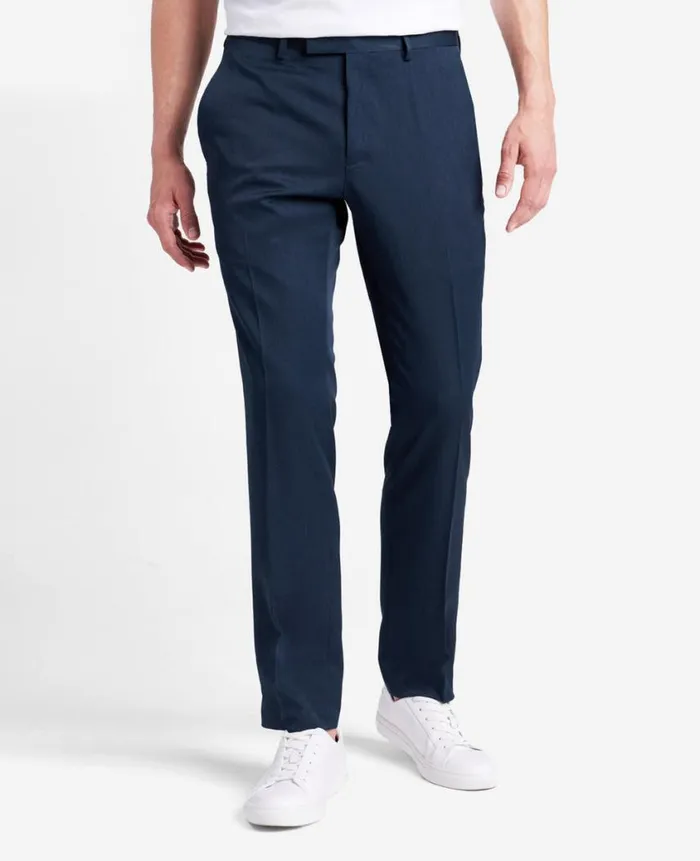 Kenneth Cole Dress Pants Men Urban Heather SlimFit Dress Pant Blue Kenneth Cole Dress Pants Men Urban Heather SlimFit Dress Pant Blue