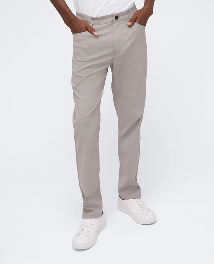 Kenneth Cole Pants Men Original Slim 5Pocket Pant Grey