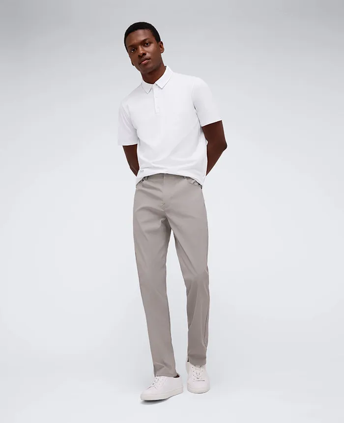 Kenneth Cole Pants Men Original Slim 5Pocket Pant Grey