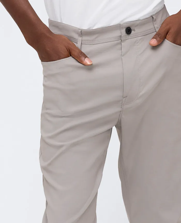 Kenneth Cole Pants Men Original Slim 5Pocket Pant Grey