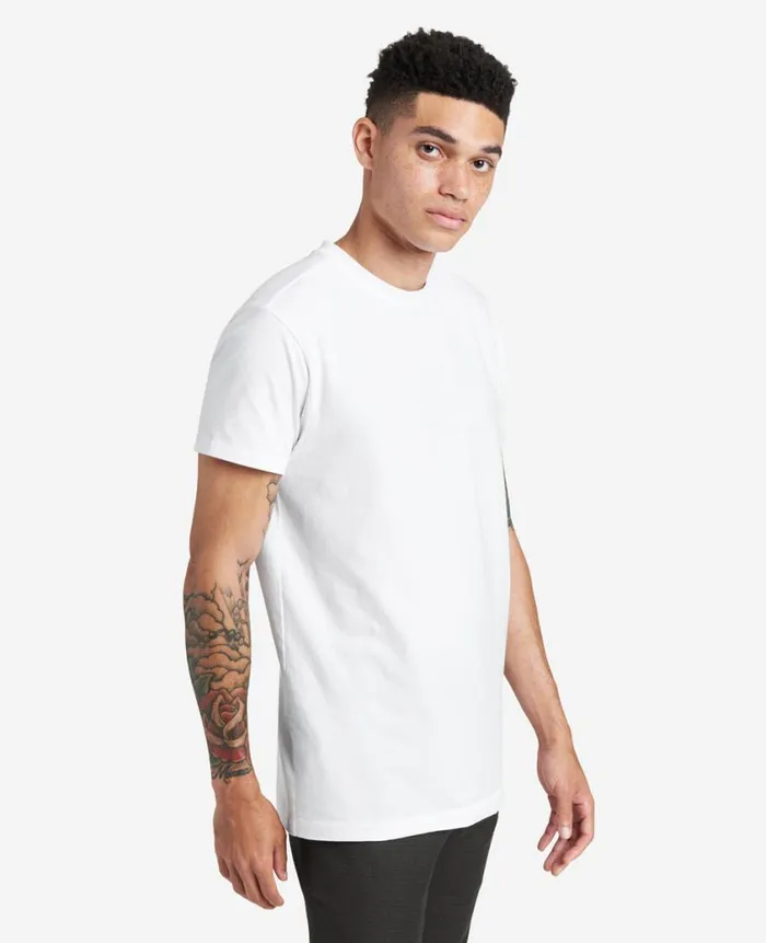 Kenneth Cole Polos and TShirts Men The Performance Crew Neck TShirt White