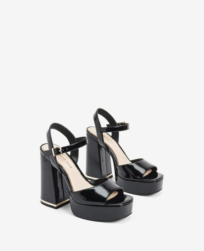 Kenneth Cole Pumps and Heels Women Dolly Ankle Strap Platform Heeled Sandal Black Kenneth Cole Pumps and Heels Women Dolly Ankle Strap Platform Heeled Sandal Black