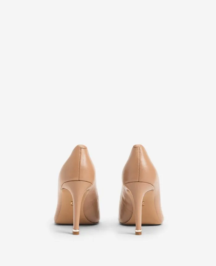 Kenneth Cole Pumps and Heels Women Riley 85 Leather Heel With Rebound Brown