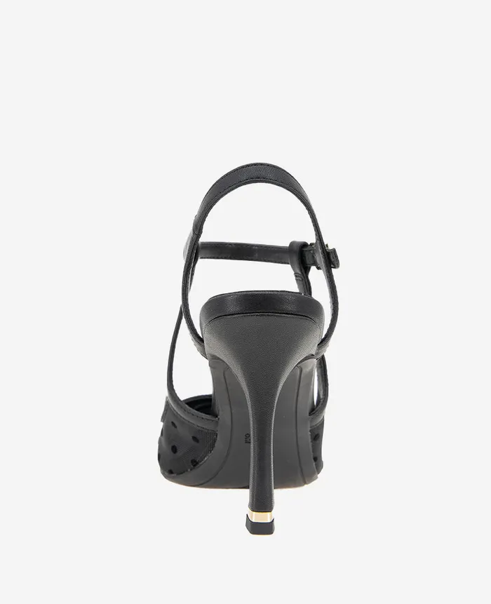 Kenneth Cole Pumps and Heels Women Romi Mesh Ankle Slingback Heel Black Kenneth Cole Pumps and Heels Women Romi Mesh Ankle Slingback Heel Black