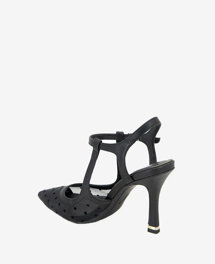 Kenneth Cole Pumps and Heels Women Romi Mesh Ankle Slingback Heel Black Kenneth Cole Pumps and Heels Women Romi Mesh Ankle Slingback Heel Black