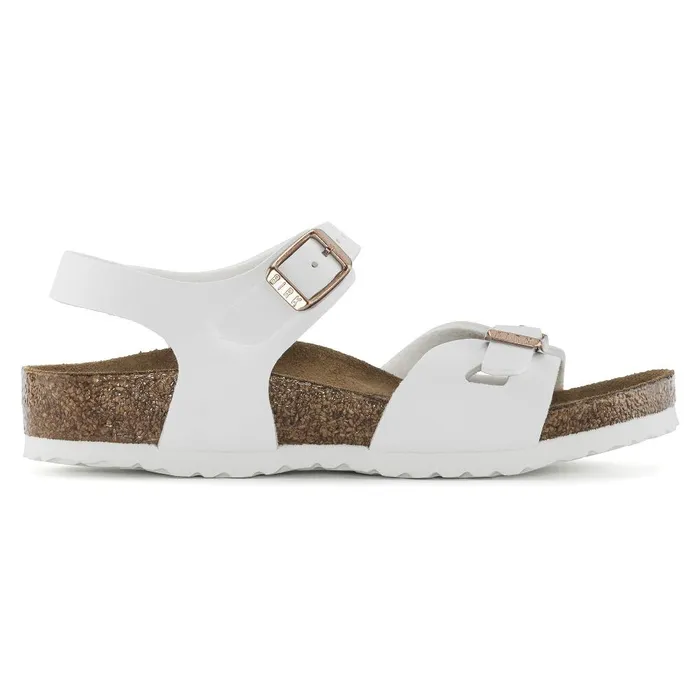 Kids Birkenstock TwoStrap Rio White