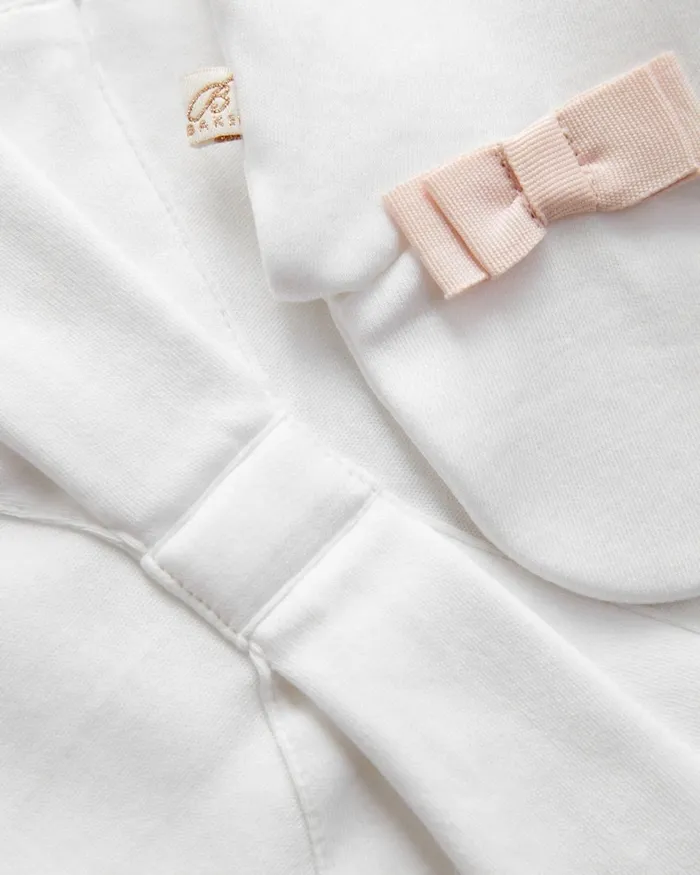 Kids EYVIE 8211 Baby039s First Eid Sleepsuit White Ted Baker Playsuits and Sets