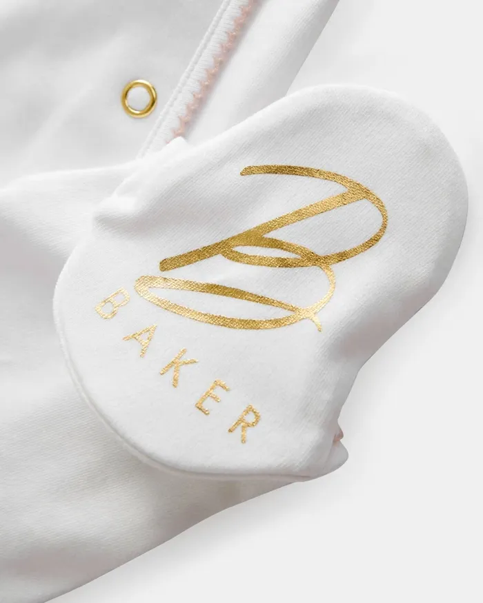 Kids EYVIE 8211 Baby039s First Eid Sleepsuit White Ted Baker Playsuits and Sets Kids EYVIE 8211 Baby039s First Eid Sleepsuit White Ted Baker Playsuits and Sets