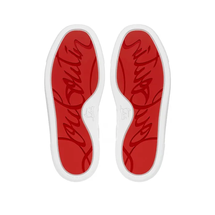 Kids Funnyto Sneakers 8211 Calf Leather And Patent Calf Leather 8211 Rosy Christian Louboutin Sneakers